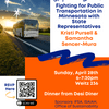 加入:与州代表一起For明尼苏达州的公共交通而战