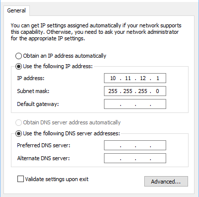 IPv4 properties
