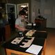 Students choosing a pinhole camera