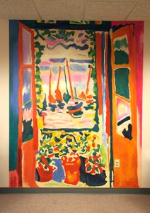 The Open Window, Collioure, by Henri Matisse. The artist would be proud!