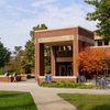 Front of Gould Library