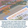 “Freedom Then, Freedom Now: Black History and Protest Art”: Student Exhibition