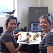 Ellen Kwan and Kelly Connole