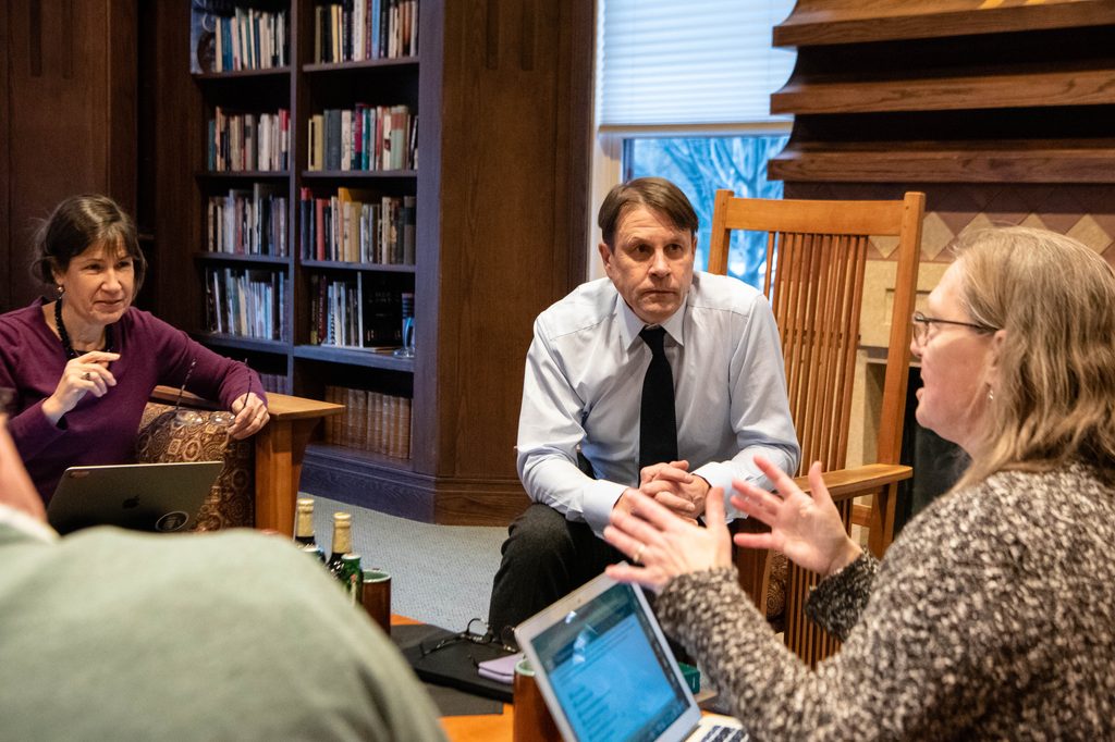 3 members of the 2019-20 Humanities Center Faculty Research Seminar