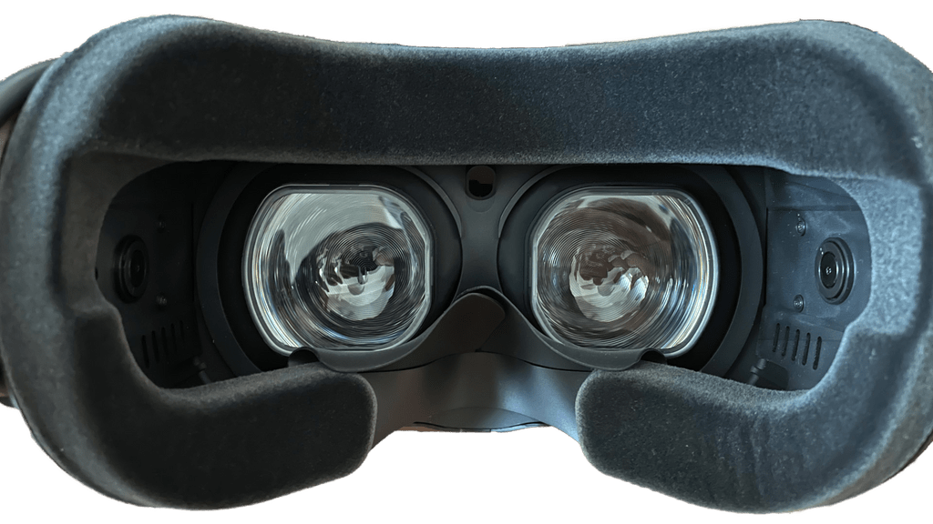 Inside view of the HTC Vive headset