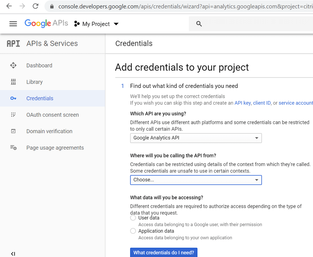 Data API  Google for Developers