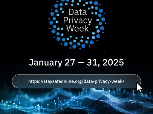 Data Privacy Week image. January 27 through 31 2025. Image by National Cybersecurity Alliance