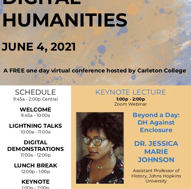 Day of DH 2021 Digital Humanities Carleton College