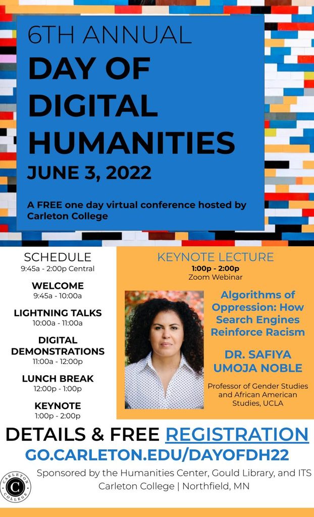 Day of DH poster 2022