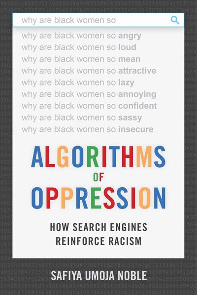 algorithms of oppression book cover