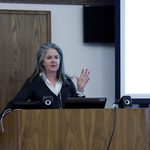 Professor Noëleen Murray presents
