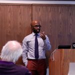 Professor Thabiti Willis initiates a discussion