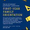 TRIO First-Year Orientation