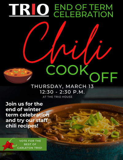 event flyer with event details