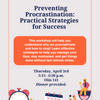 TRIO's Preventing Procrastination Workshop