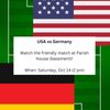 USA v Germany Soccer