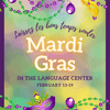 Mardi Gras at the Language Center
