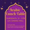 Arabic Lunch Table