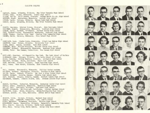 Two pages of a Carleton zoobook