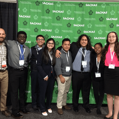 Faculty and students at SACNAS Conference 2017.