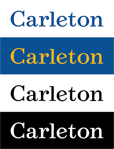 Wordmark – Division of Communications – Carleton College