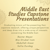 MEST 395: Middle East Studies Capstone Presentations