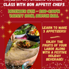 SAC Holiday Appetizers Cooking Class with Bon Appetit Chefs