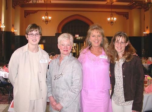 Stephanie, Ruth Anna, Carleen, and Kelly