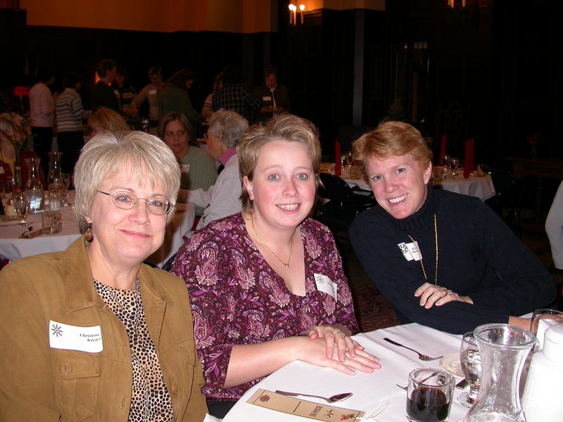 Christine, Stephanie, and Kris