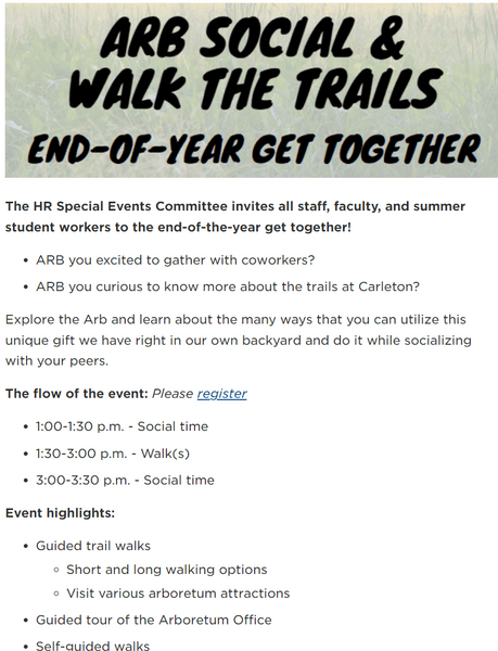 Arb Event Details