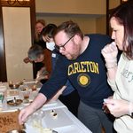 People preparing food