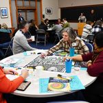 People coloring