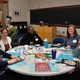 People sitting around a table