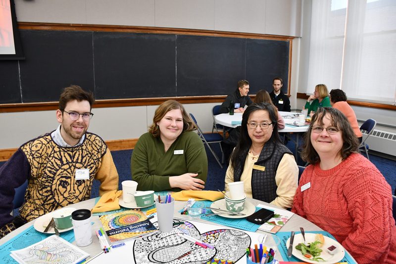 People sitting at a table