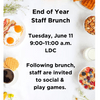 End of Year Staff Brunch
