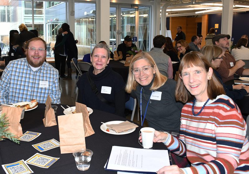 Winter retreat attendees