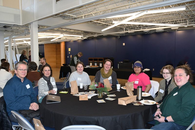 Winter retreat attendees