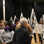 Walk-through posters