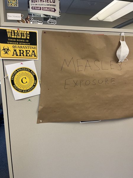 The AAF office in 200 Division, decorated like the Oregon Trail for Halloween.