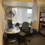 The AAF office in 200 Division, decorated like the Oregon Trail for Halloween.
