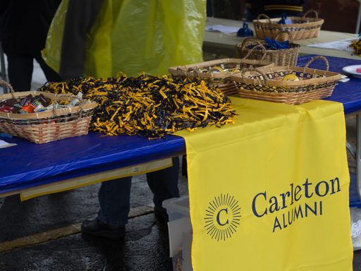 Table at Homecoming