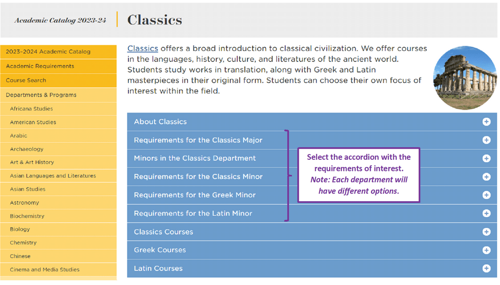 Exploring the Academic Course Catalog Registrar’s Office Carleton