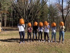 pumpkins and people
