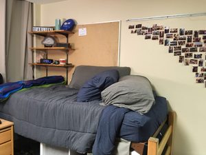A Myers dorm room