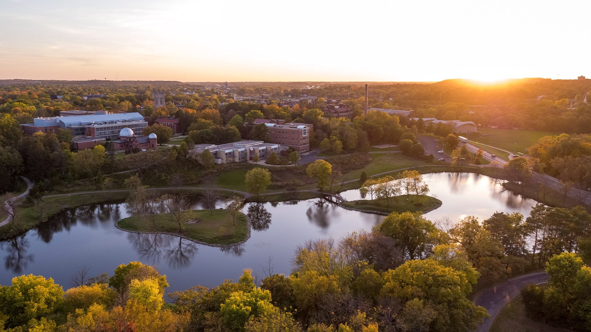 Overview of Lyman Lakes and Campus