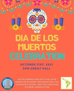 Días de Los Muertos Celebration Poster