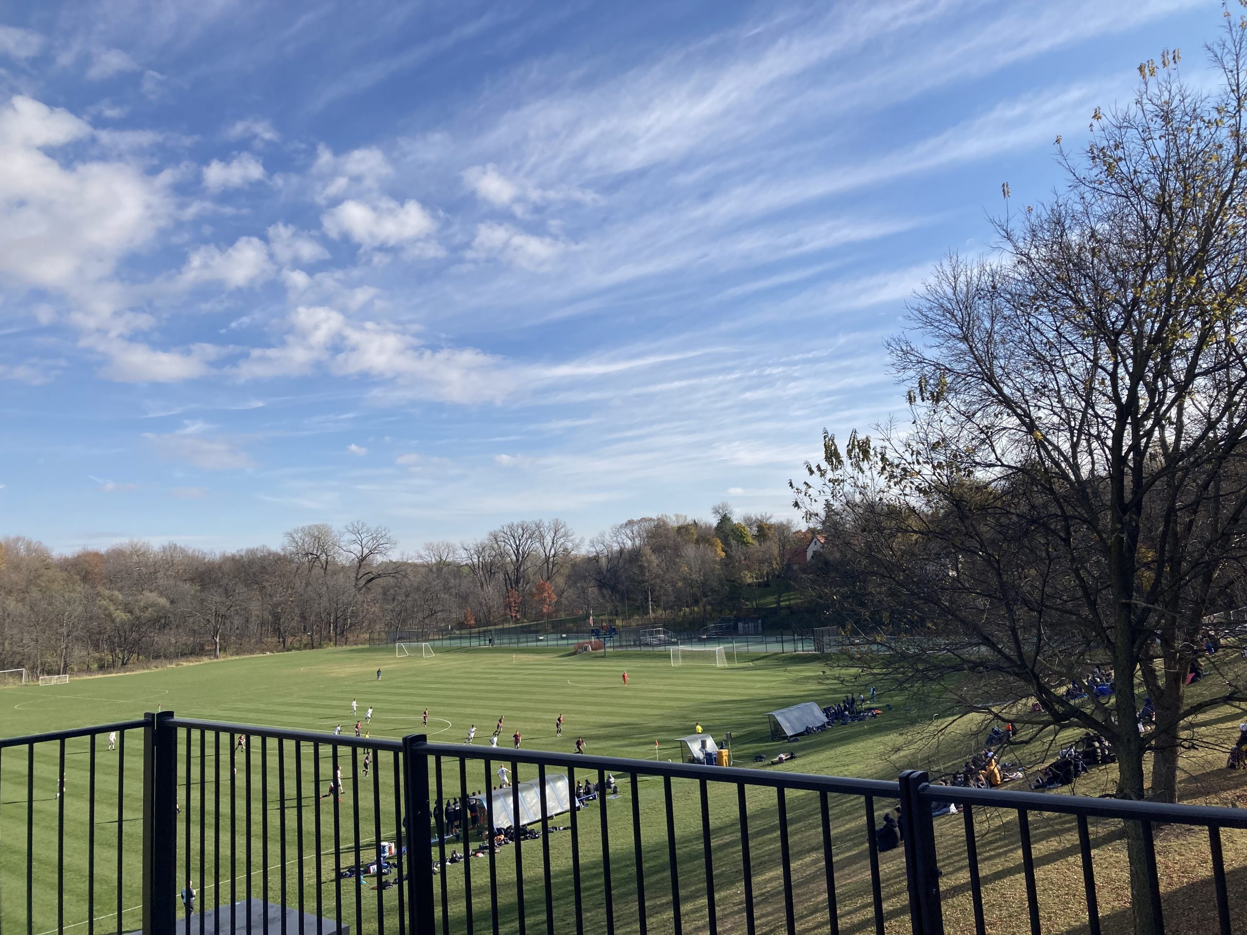 Soccer at Bell, from Evans
