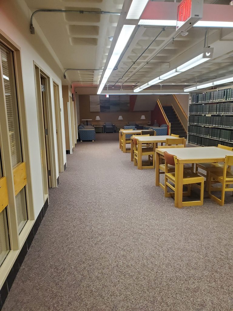 First floor of Gould library