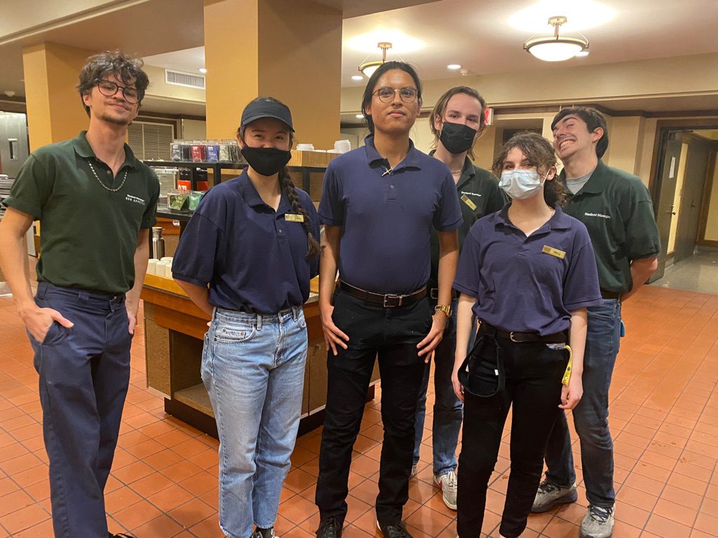 dining hall workers