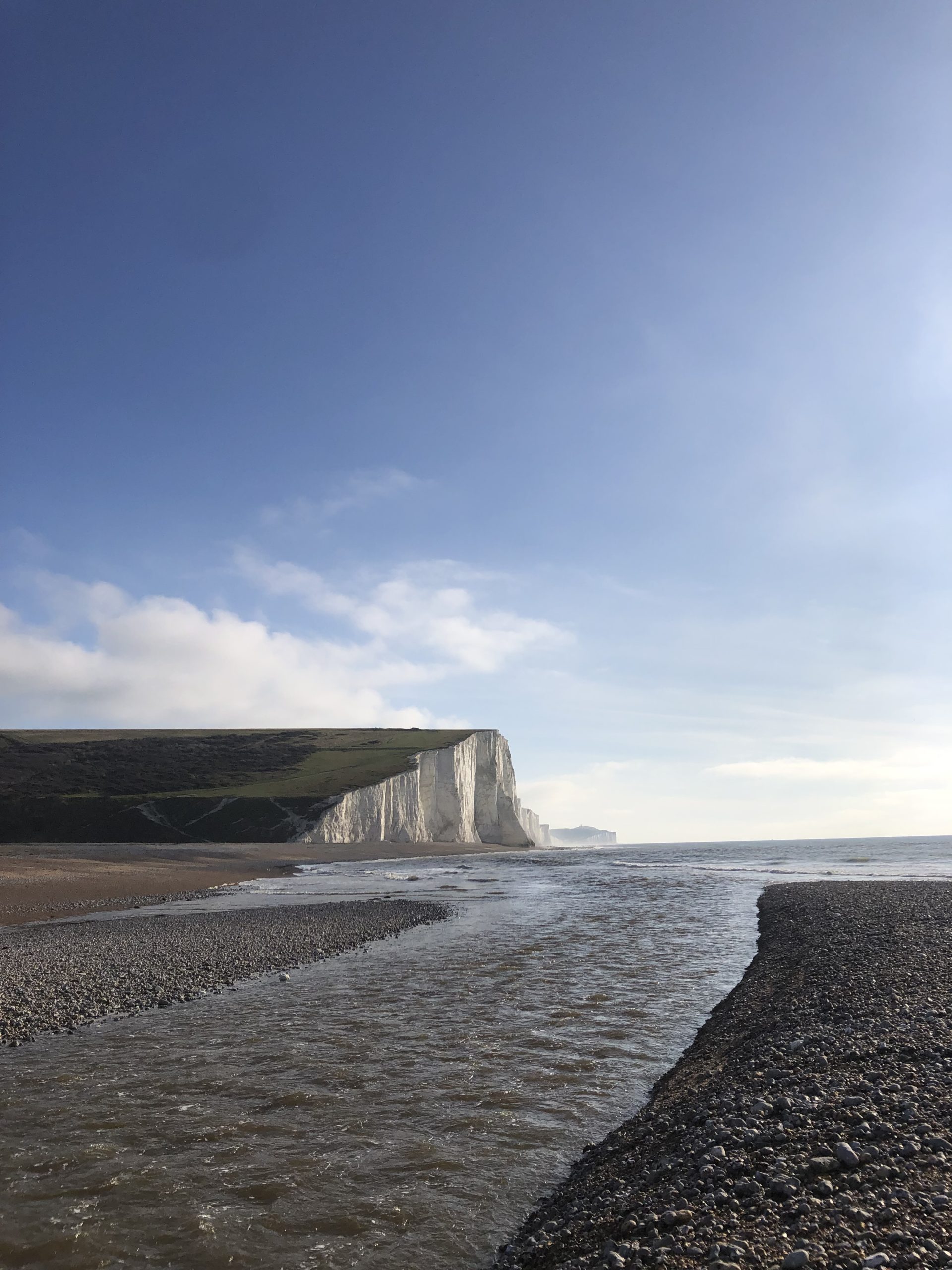 White Cliffs of Southern UK